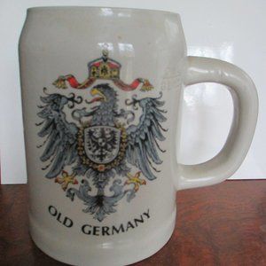 Old Germany Vintage Ceramic Beer Stein Kleiber West Germany